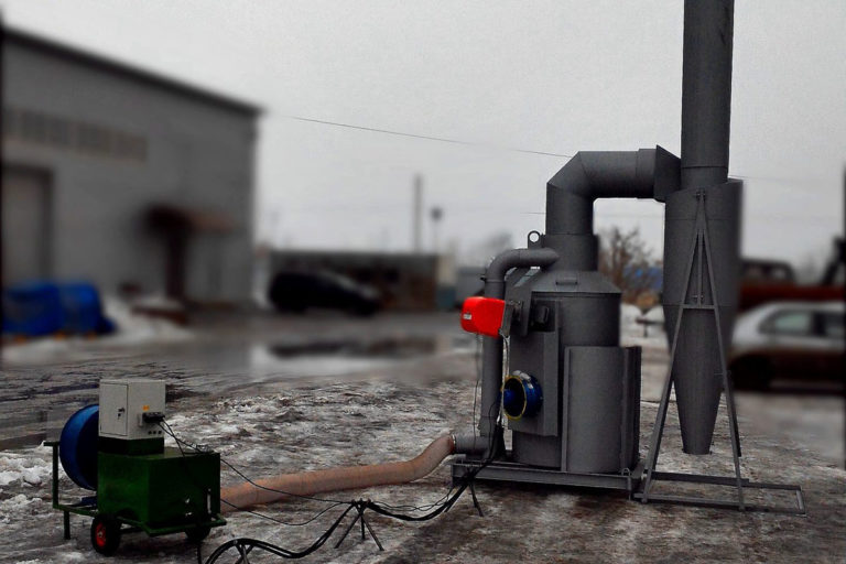 Термическая переработка нефтесодержащих отходов
