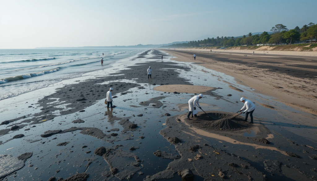 Беда на пляже: почему нефть так опасна для песка?
