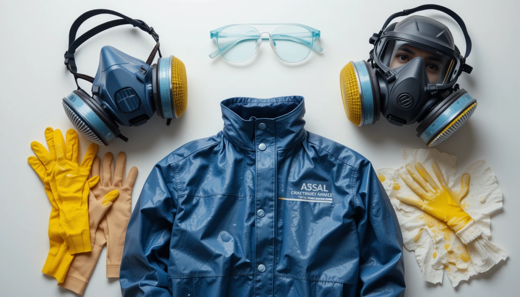 Средства индивидуальной защиты при ликвидации последствий разливов нефтепродуктов на суше