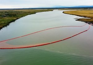 Варианты крепления боновых заграждений
